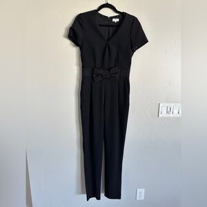 Claudie Pierlot Paris black jumpsuit with bow detail size 36